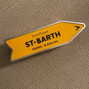 Veuve Clicquot Arrow Tin St. Barth